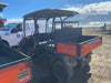 2021 Kubota RTV-X1140W-H Plastic Canopy, Windshield Acrylic Clear, LED Strobe Light, Wire Harness Kit, Back up Alarm