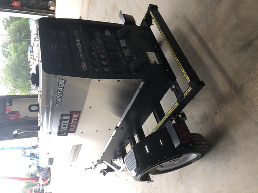 2020 Lincoln Electric Vantage 322 Welder Ready-Pak 3, w/ GPS & Decals (includes trailer, cable rack, fender light kit)
