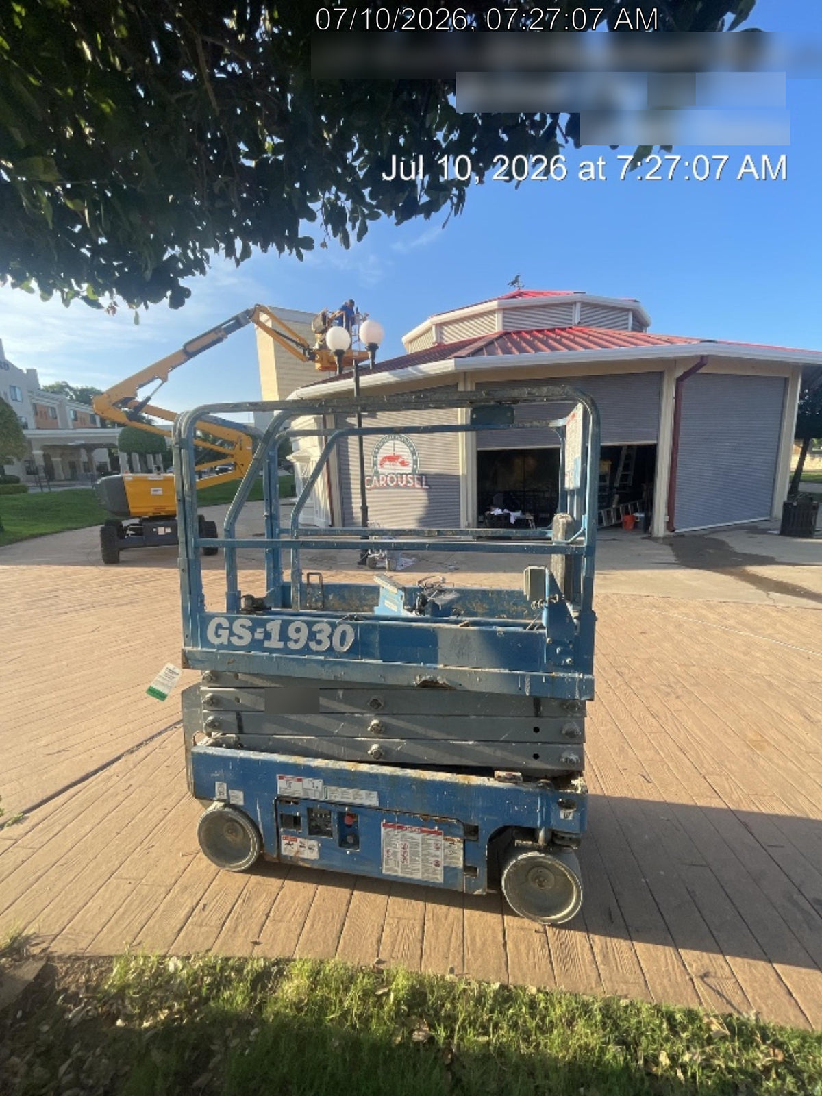 2019 Genie GS-1930 Fixed Rails with Chain Entry