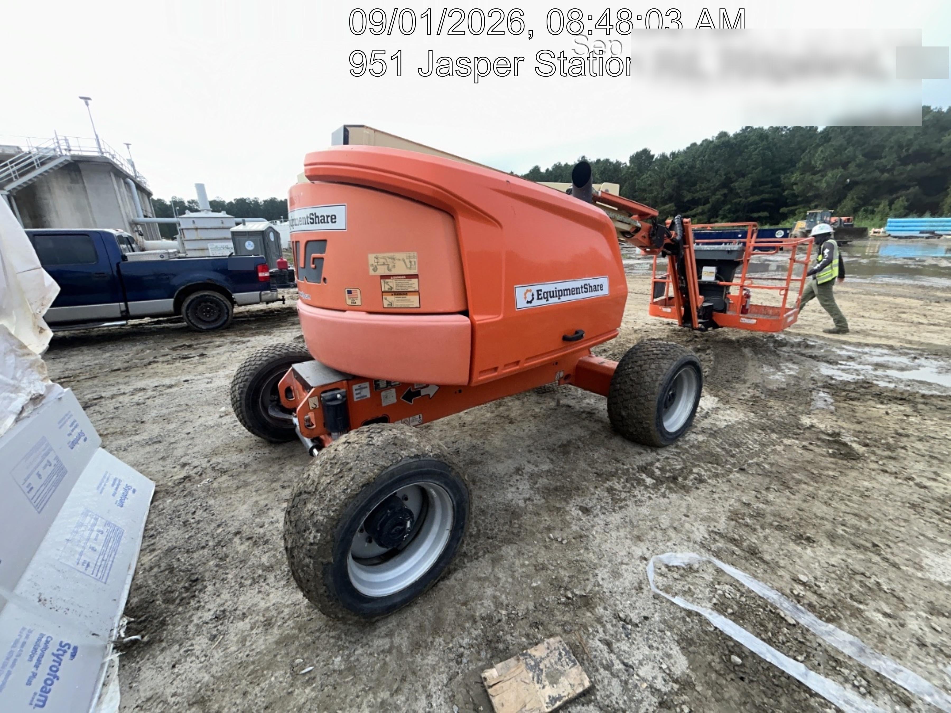 2019 JLG 450AJ Deutz Diesel Engine, High Floatation Tires, Welder Ready Generator, Beacon
