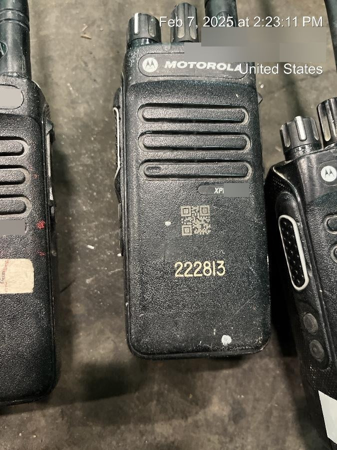 2022 MOTOROLA XPR3300E