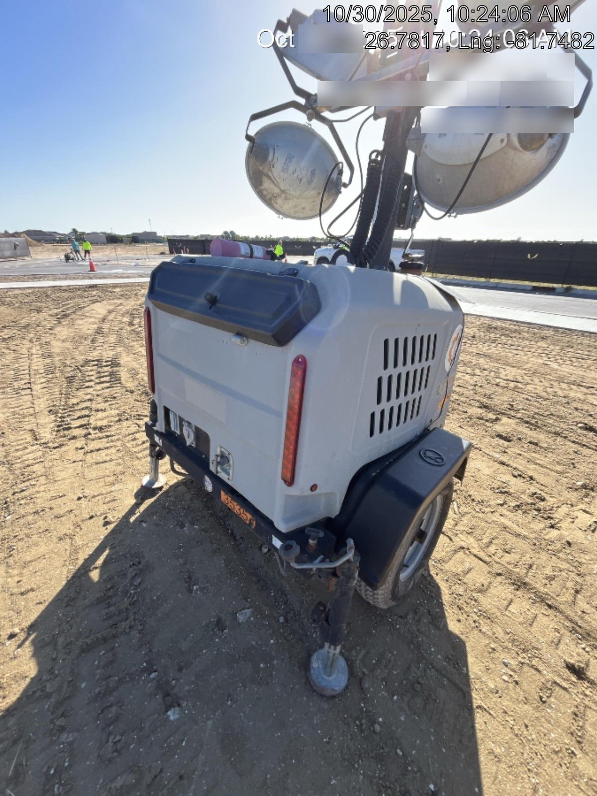 2019 Wacker Neuson LTV6K-LED Standard LED Towable Light Tower w/None