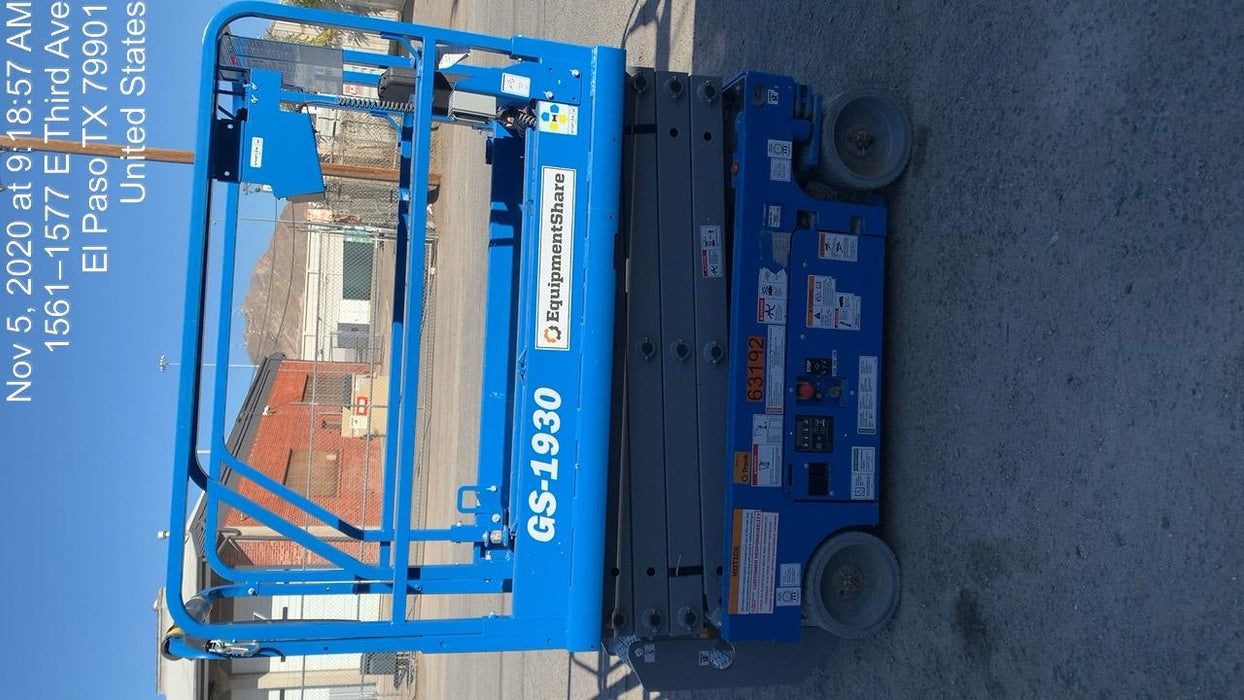 2020 Genie GS-1930 Standard Machine