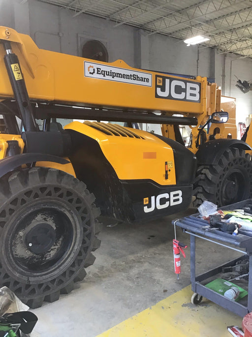 2020 JCB 510-56 Canopy, Solid Tires, Work Lights, Beacon, Aux Hydraulics, Back up Alarm, Lifting Eye, ES Decals