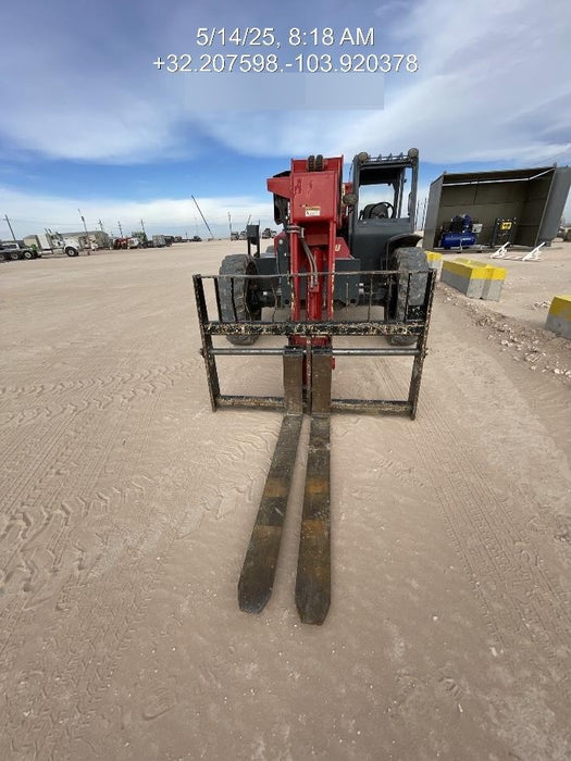 2018 Manitou MTA8044 MTA 8044 - 74 HP T4, Canopy, Worklights/Strobe, Beacon, 66" Carriage, 48" Forks, Solid Tires, Lift Hook, Aux Hydraulics