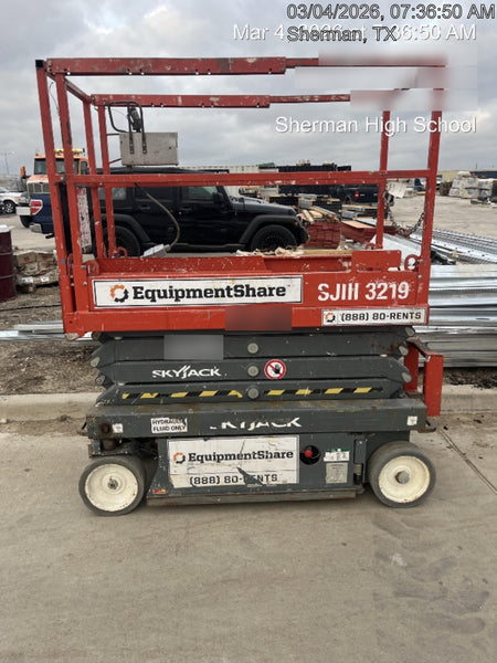 2019 Skyjack SJIII-3219 Standard w/Trojan Batteries