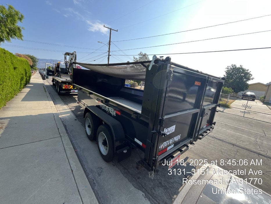 2025 TEXAS PRIDE TRAILERS DT714416KBP