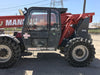 2018 Manitou MTA10055 Manitou MTA 10055 w/Cab/Heat/AC, Work Lights/Strobe, Aux Hyd, Solid Tires, Lift Hook, 66" Carriage, 60" Forks