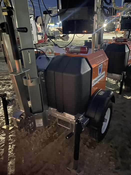 2024 Wanco WLTT-4MM4K Diesel, Deep Sea Controller, Shore Power Plug, Auto Start, (4) 350W LED Floodlights, 4kW Generator, 60 Gal Fuel Tank, 2" Ball, T3