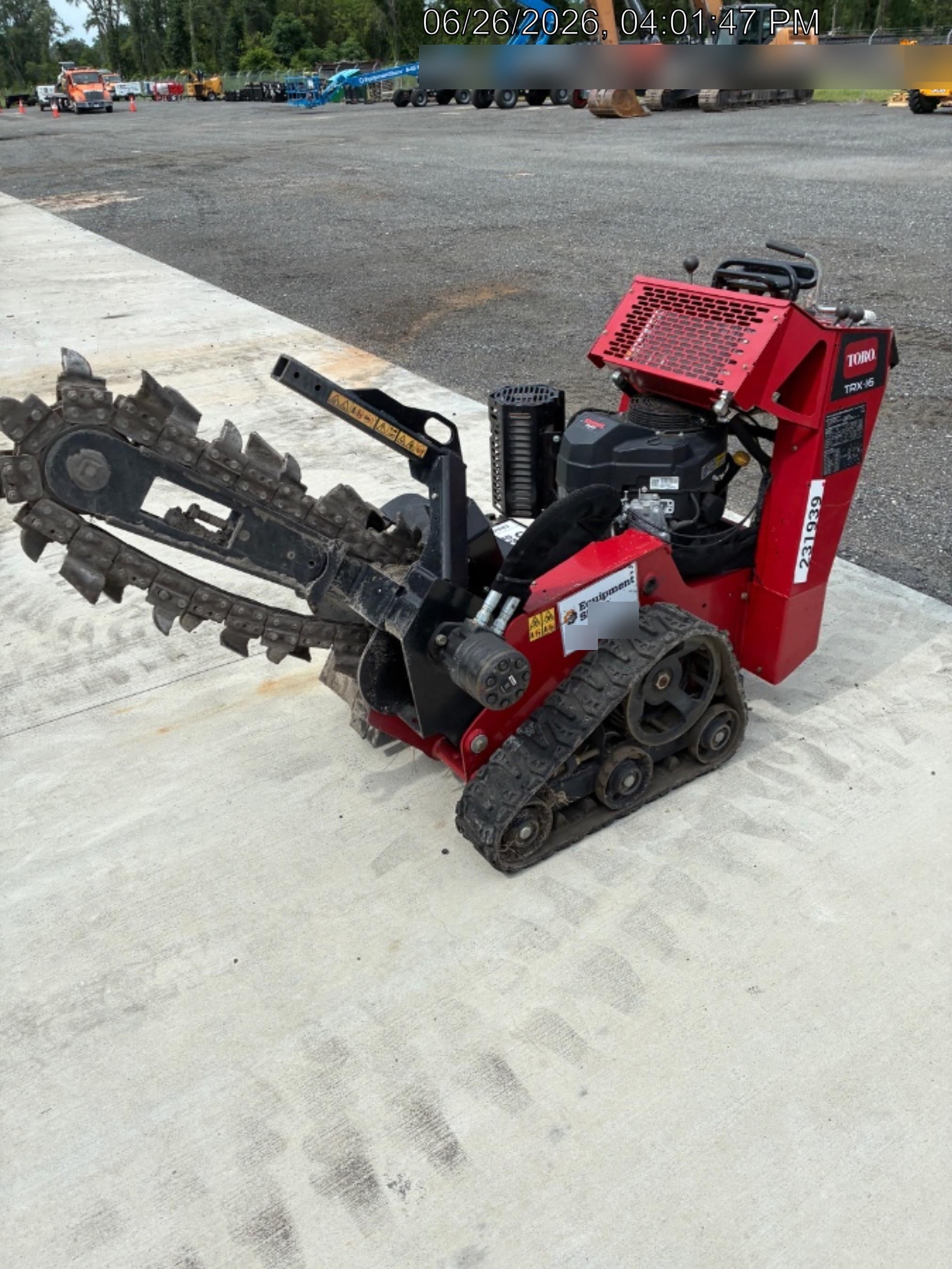 2022 TORO TRX-16