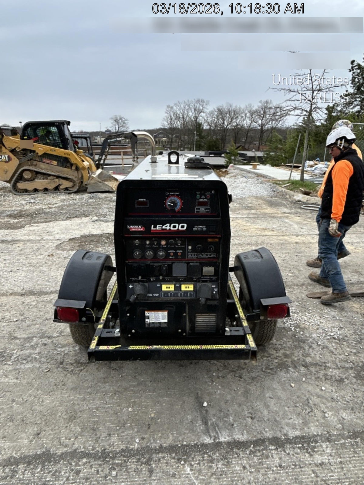 2024 Lincoln Electric LE400 Kubota V1505, Trlr, Cable Rack, Light Kit, ES Decals, T3