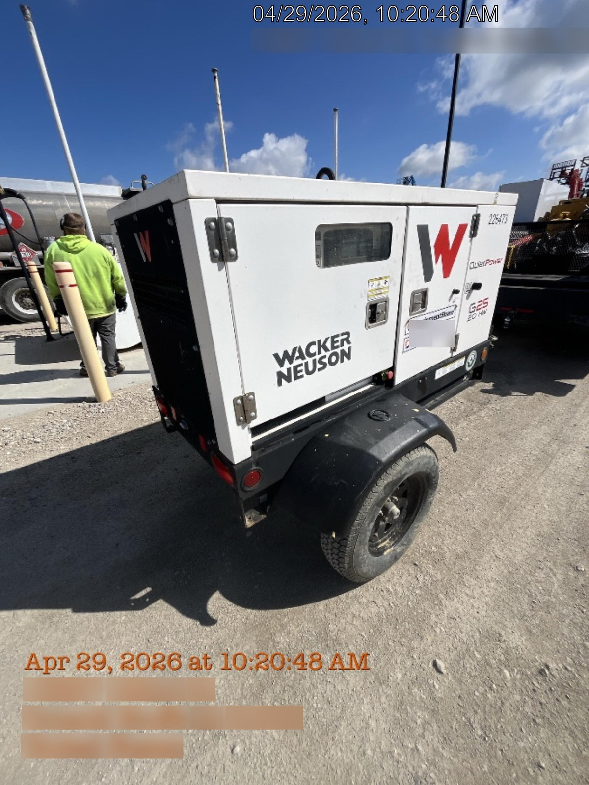 2022 WACKER NEUSON G25