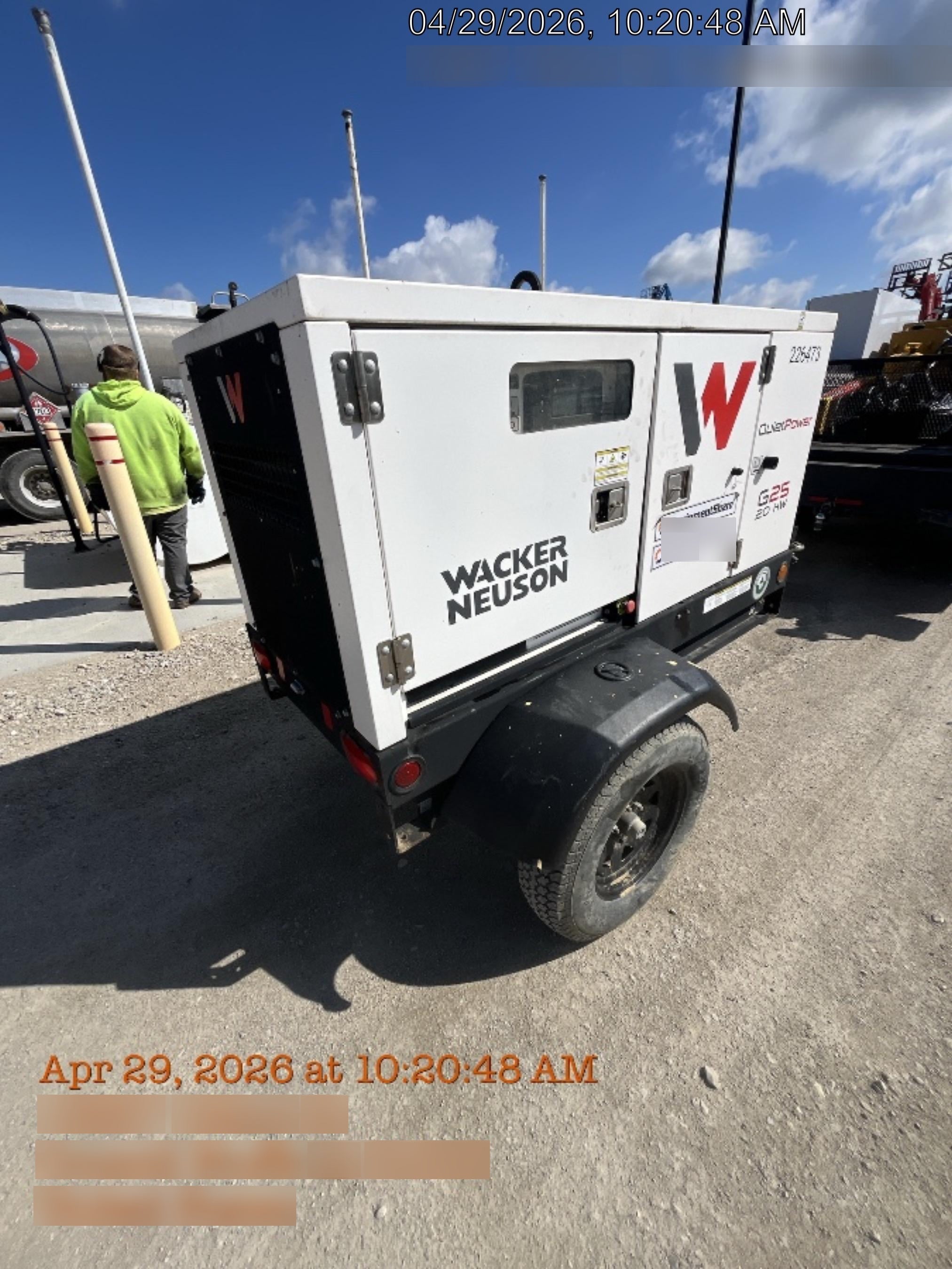 2022 WACKER NEUSON G25