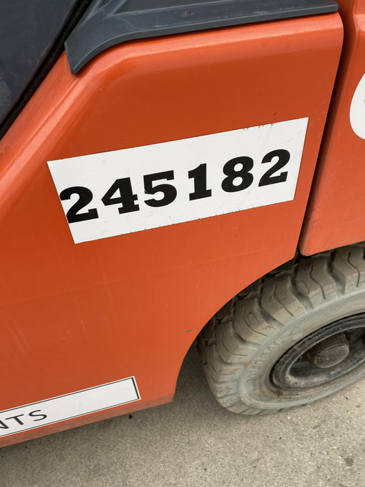 2022 TOYOTA 8FGU25 LP w/ Scale