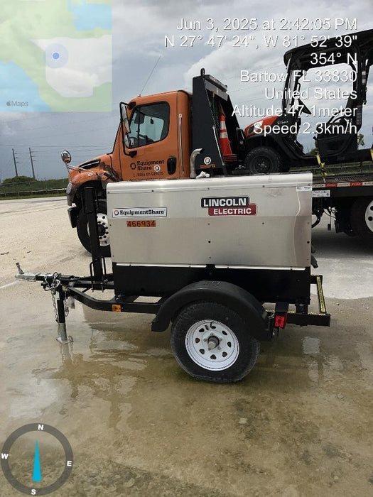 2024 Lincoln Electric LE400 Kubota V1505, Trlr, Cable Rack, Light Kit, ES Decals, T3