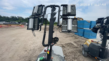 2024 Wacker Neuson LTT4 Diesel, Kohler KDW702, Deep Sea Controller, Auto Start, LED 320W, Bypass Outlet, T3