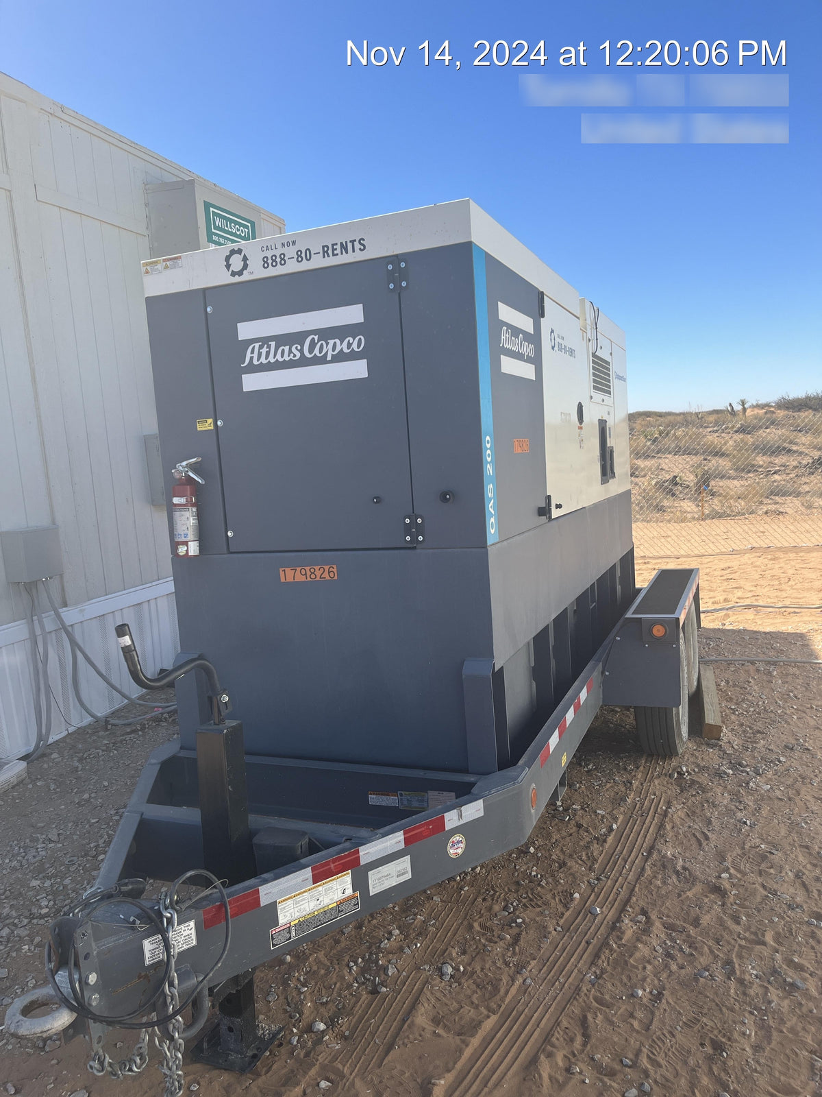 2021 ATLAS COPCO QAS200