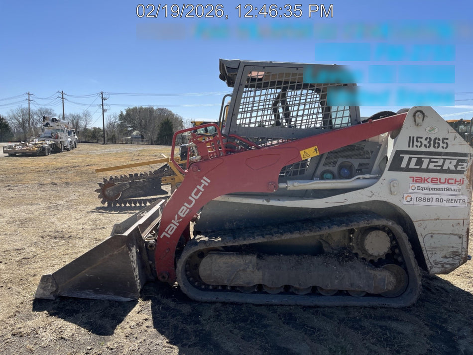 2020 Takeuchi TL12R2-R Canopy, Manual QC
