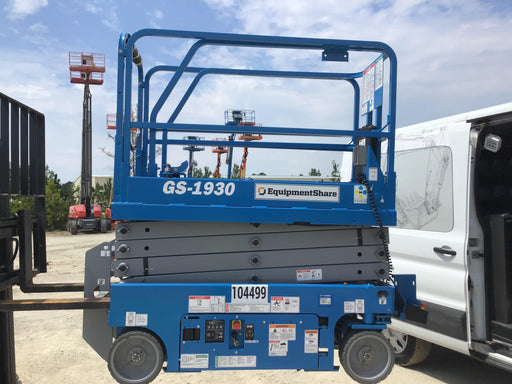 2020 Genie GS-1930 Fixed rails with chain entry gate - Pre A92.20