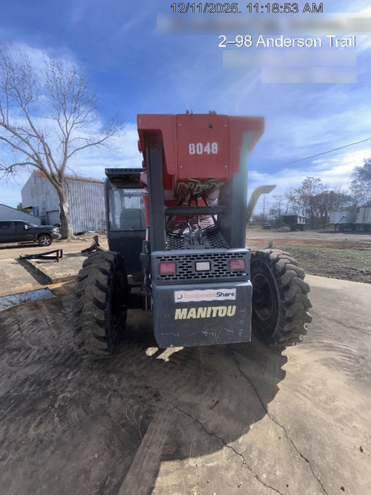 2018 Manitou MTA10055 Manitou MTA 10055 w/Open ROPS, Work Lights/Strobe, Aux Hyd, Solid Tires, Lift Hook, 66" Carriage, 60" Forks
