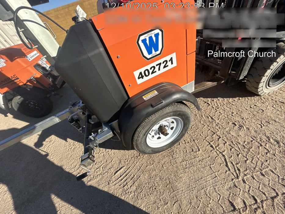 2024 Wanco WLTT-4MM4K Diesel, Deep Sea Controller, Shore Power Plug, Auto Start, (4) 350W LED Floodlights, 4kW Generator, 60 Gal Fuel Tank, 2" Ball, T3