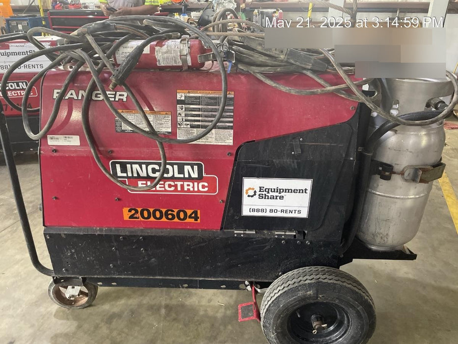 2020 Lincoln Electric Ranger 305 LPG Kohler Engine, One-Pak