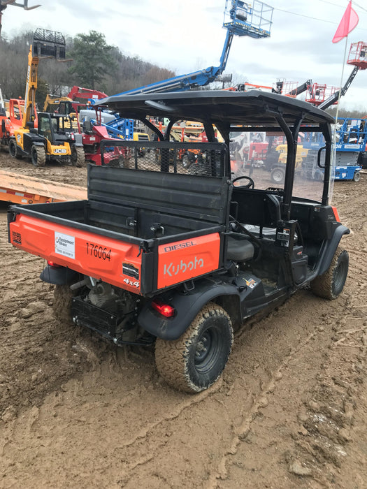 2021 Kubota RTV-X1140W-H Plastic Canopy, Windshield Acrylic Clear, LED Strobe Light, Wire Harness Kit, Back up Alarm