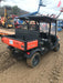 2021 Kubota RTV-X1140W-H Plastic Canopy, Windshield Acrylic Clear, LED Strobe Light, Wire Harness Kit, Back up Alarm