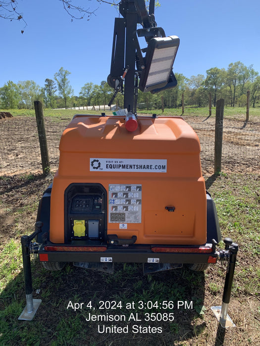 2024 Generac MLT2 Diesel, Flex Switch 120V Input, Powerzone Controller, 
(4) 320W LED Lights, 4kW Generator, 39.9 Gal Fuel Tank, 2" Ball, T3