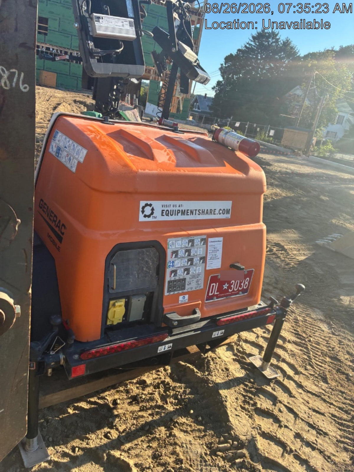 2023 Generac MLT2 Diesel, Flex Switch 120V Input, Powerzone Controller, 
(4) 320W LED Lights, 4kW Generator, 39.9 Gal Fuel Tank, 2" Ball, T3