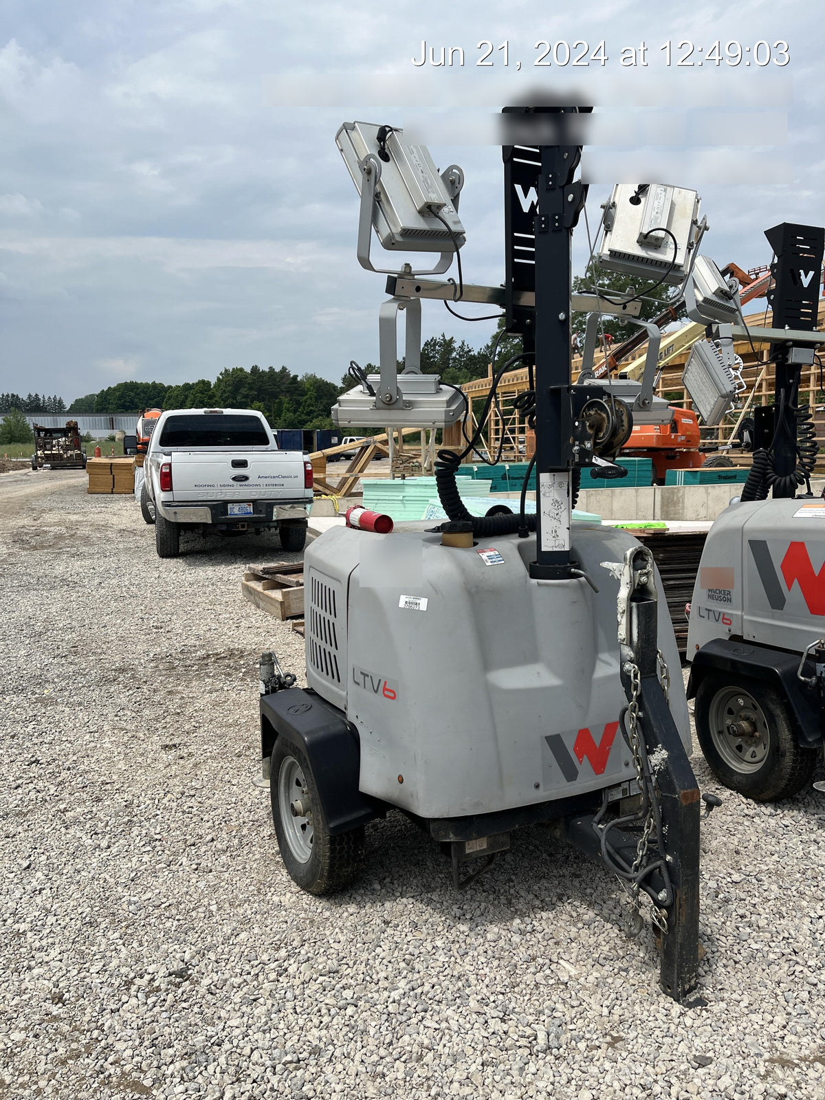2019 Wacker Neuson LTV6K-LED LED Lighting, ES Track Hardware, Fuel Level Sensor