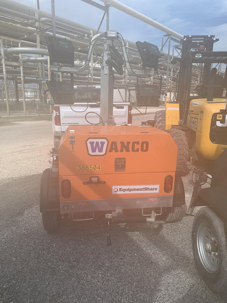 2024 Wanco WLTT-4MM4K Diesel, Deep Sea Controller, Shore Power Plug, Auto Start, (4) 350W LED Floodlights, 4kW Generator, 60 Gal Fuel Tank, 2" Ball, T3