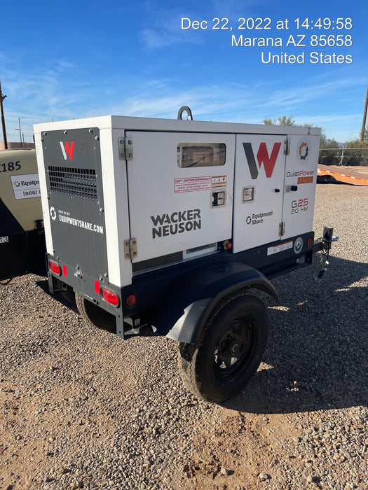 2022 WACKER NEUSON G25