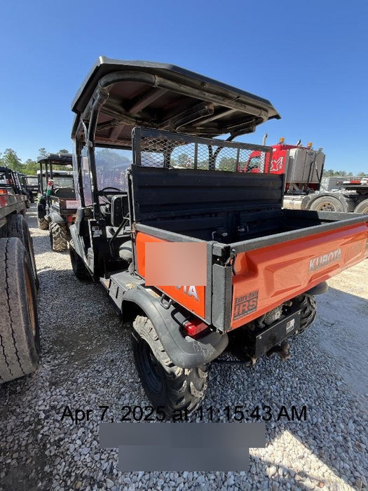2020 Kubota RTV-X1140W-H 4WD, LED Strobe, Windshield Acrylic Clear, Plastic Canopy, Wire Harness Kit, Backup Alarm