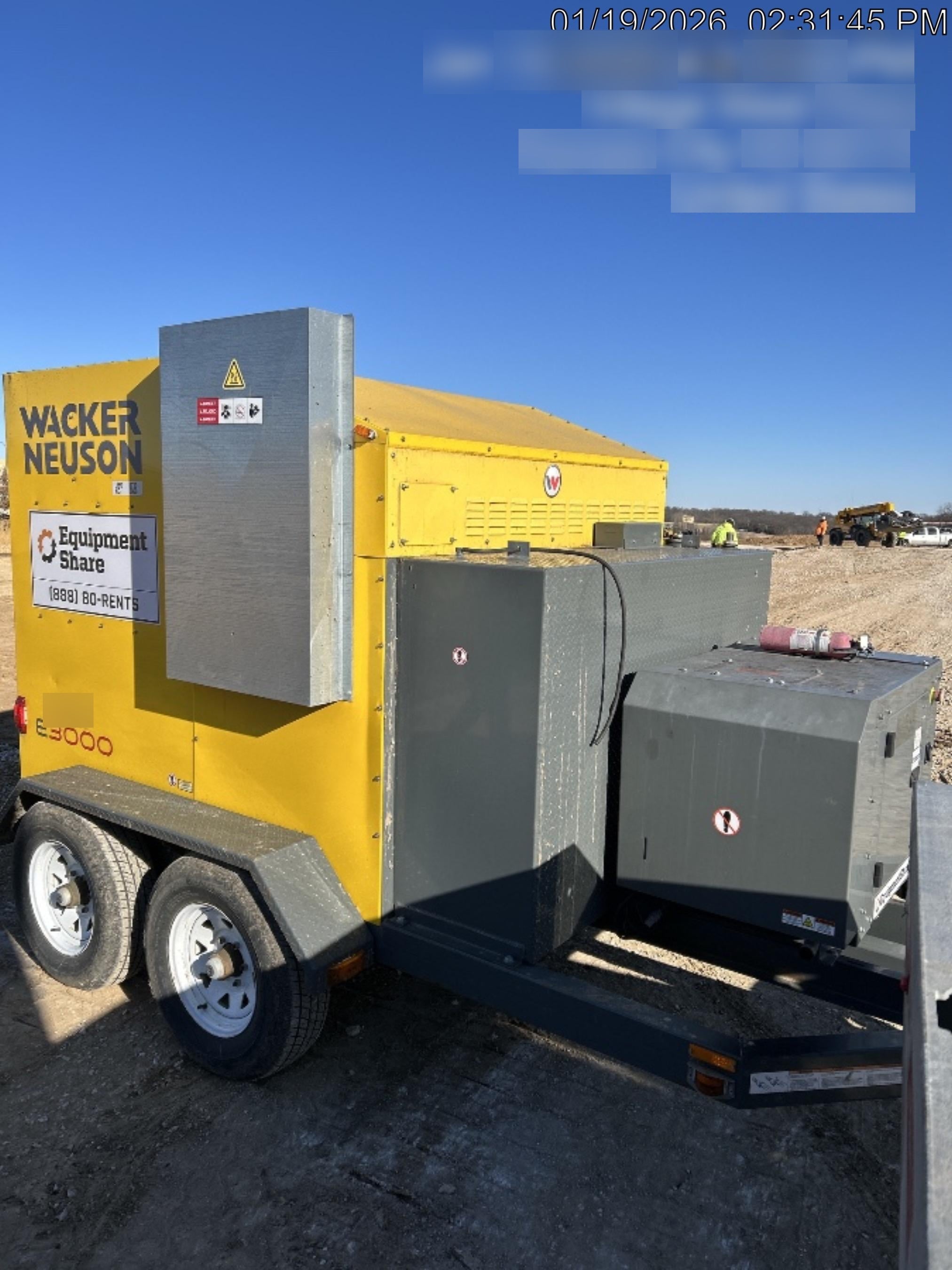 2019 WACKER NEUSON E3000