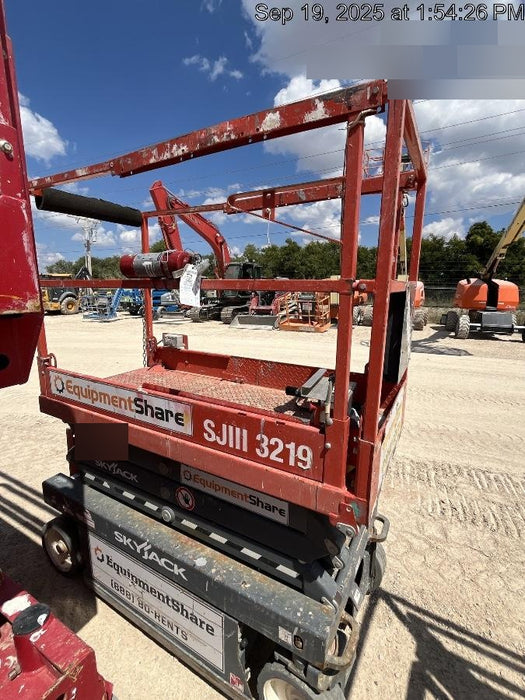 2019 Skyjack SJIII-3219 Skyjack SJIII3219 Standard w/Trojan Batteries