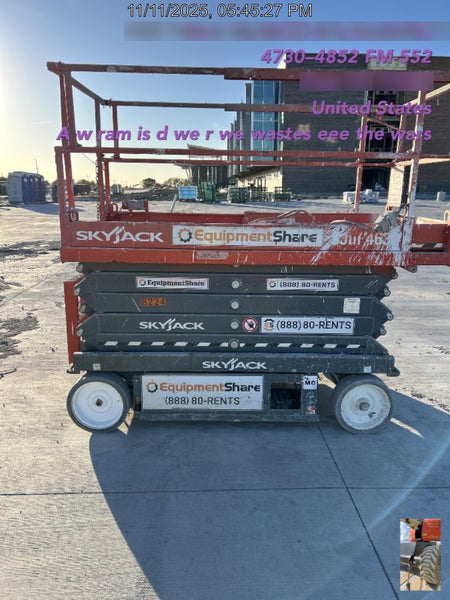 2018 SKYJACK SJIII-4632