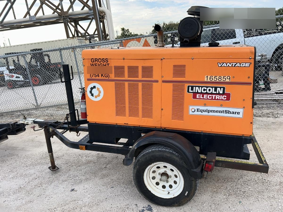 2021 Lincoln Electric Vantage 549X Ready Pak 3, ORANGE (includes trailer, cable rack, fender light kit)