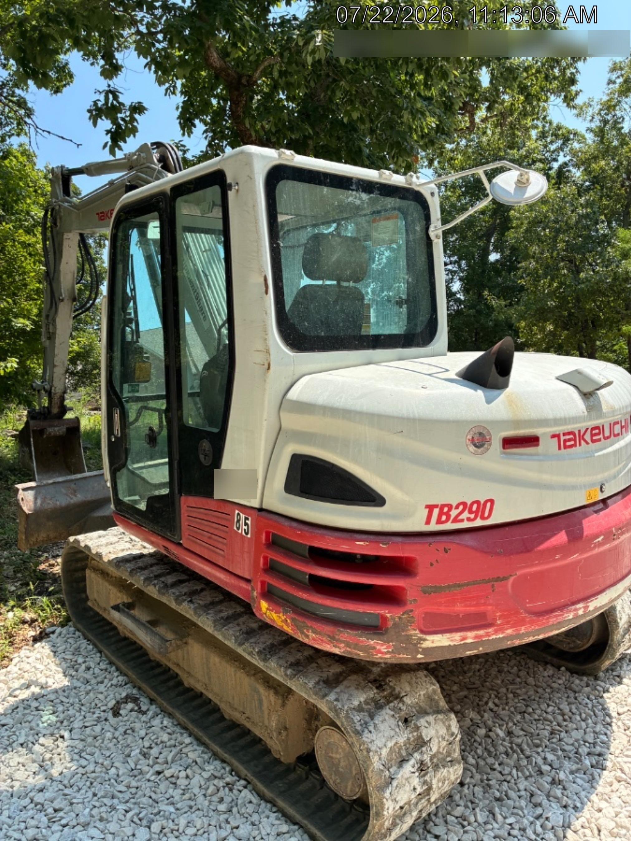 2019 TAKEUCHI TB290