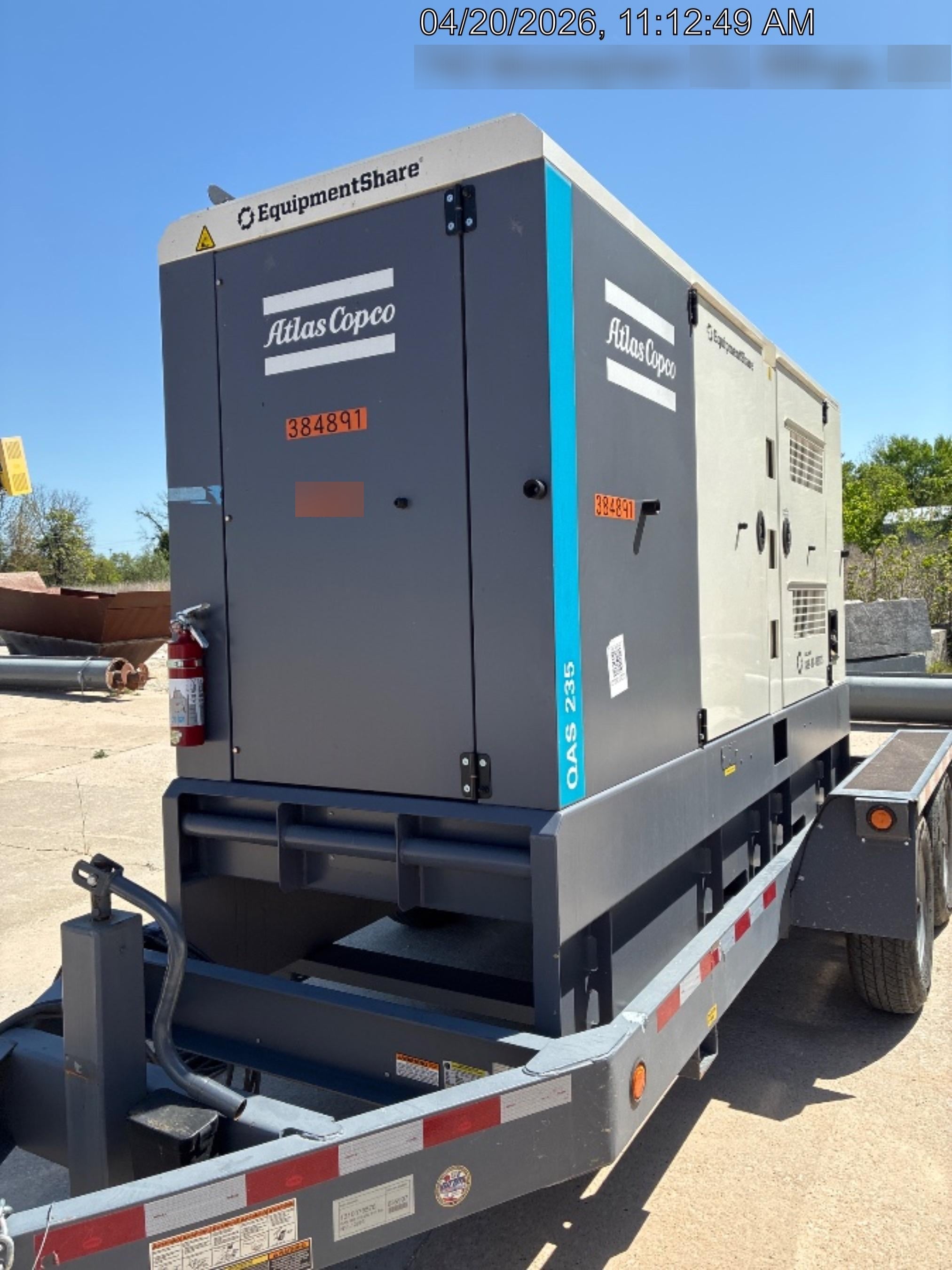 2023 ATLAS COPCO QAS 235