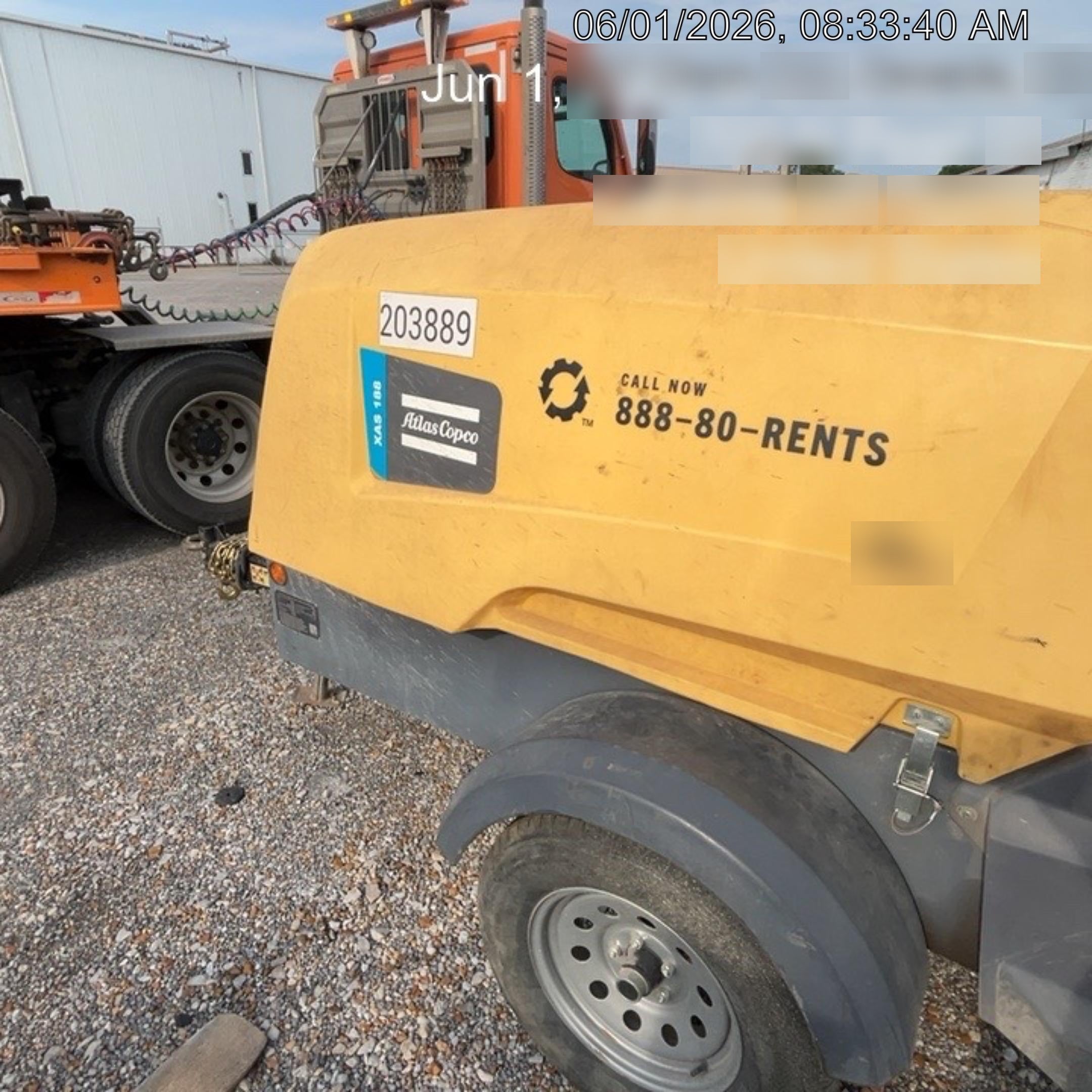 2022 ATLAS COPCO XAS188 CWK