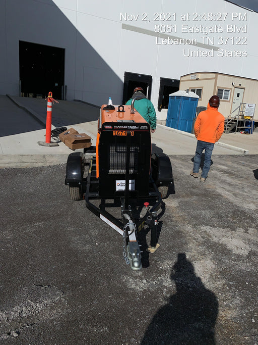 2021 Lincoln Electric Vantage 322 Vantage 322 Ready Pak 3 w/ Decals, ORANGE (includes trailer, cable rack, fender light kit) NO Telematics