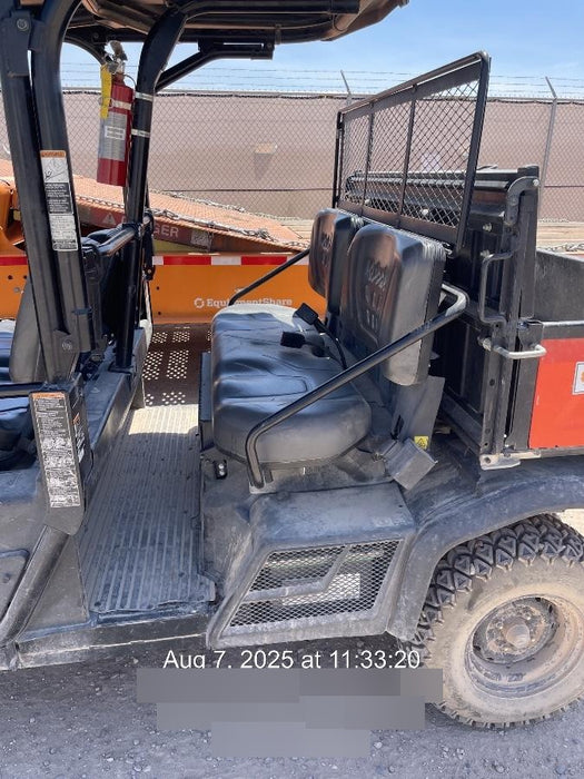 2022 Kubota RTV-X1140W-H Plastic Canopy, Windshield Acrylic Clear, LED Strobe Light, Wire Harness Kit, Back up Alarm