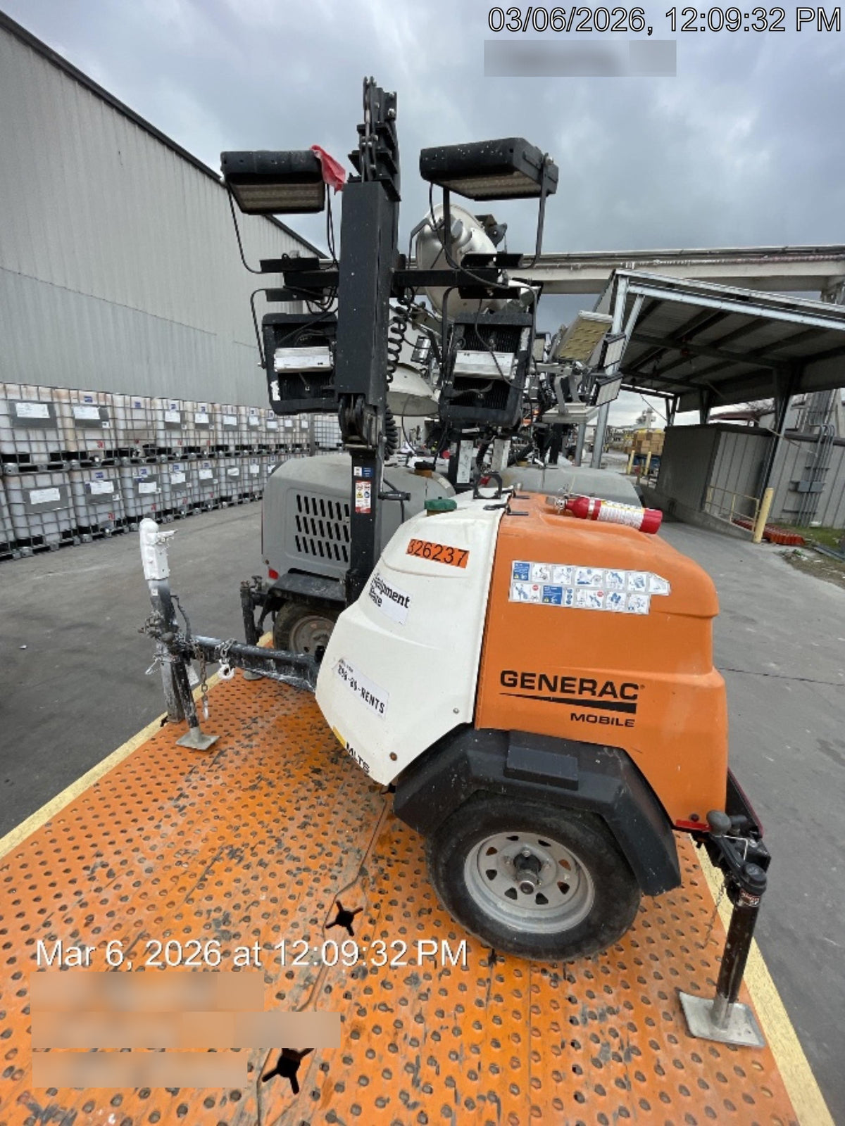 2024 Generac MLT2 Diesel, Flex Switch 120V Input, Powerzone Controller, 
(4) 320W LED Lights, 4kW Generator, 39.9 Gal Fuel Tank, 2" Ball, T3