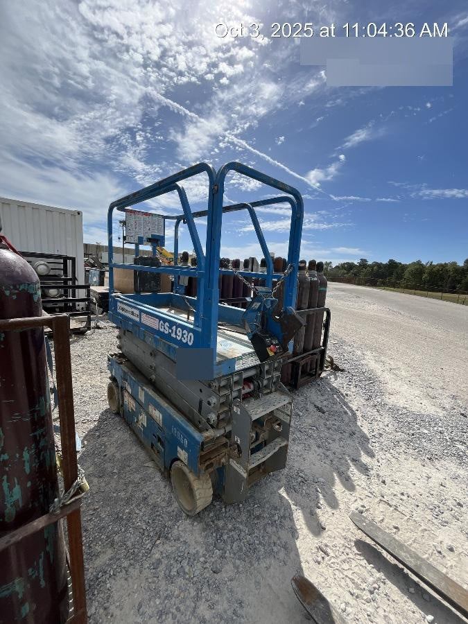 2018 Genie GS-1930 Genie GS-1930 Scissor Lift w/Standard Options
