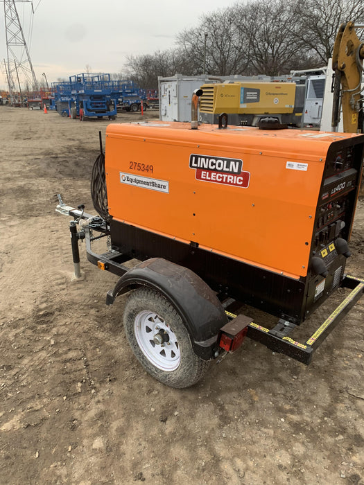 2022 Lincoln Electric LE400 Kubota V1505, Trlr, Cable Rack, Light Kit, ES Decals, T3