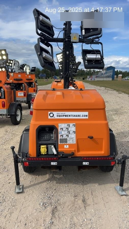 2023 Generac MLT2 Diesel, Flex Switch 120V Input, Powerzone Controller, (4) 320W LED Lights, 4kW Generator, 39.9 Gal Fuel Tank, 2" Ball, T3