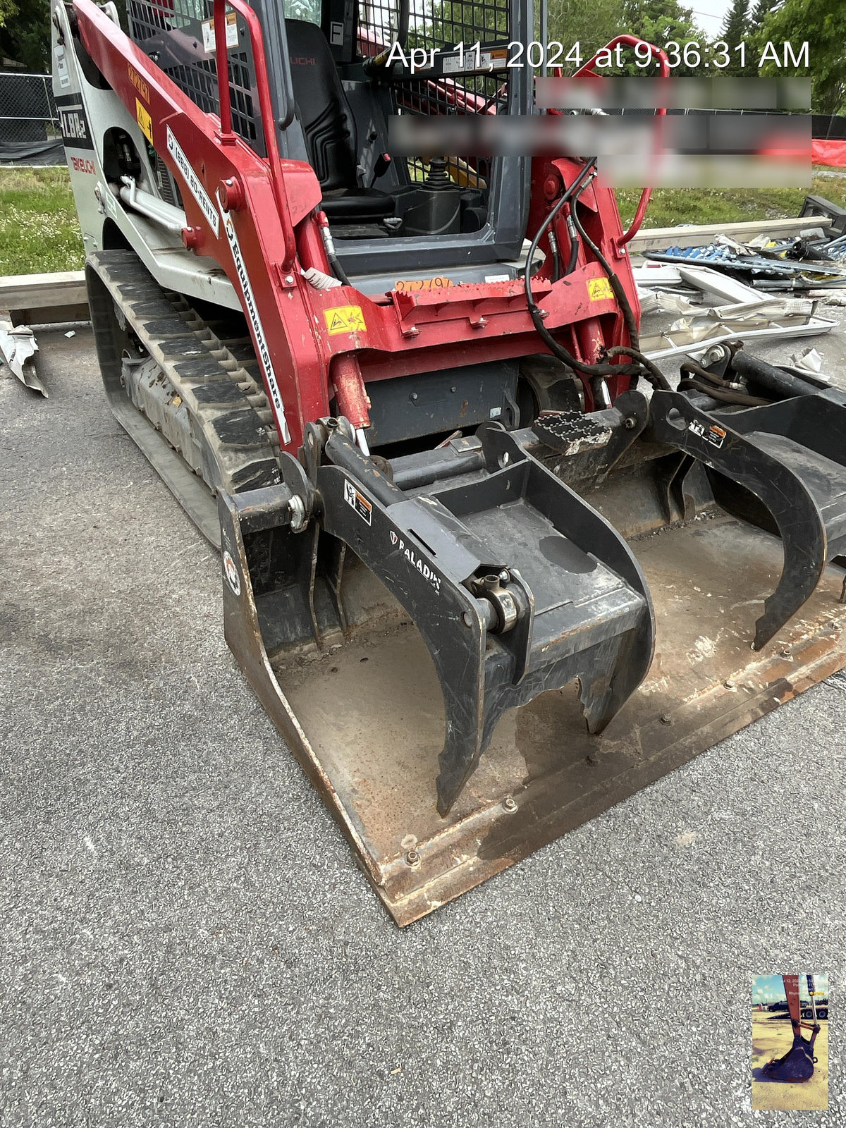 2022 PALADIN UTILITY GRAPPLE 11876-0022