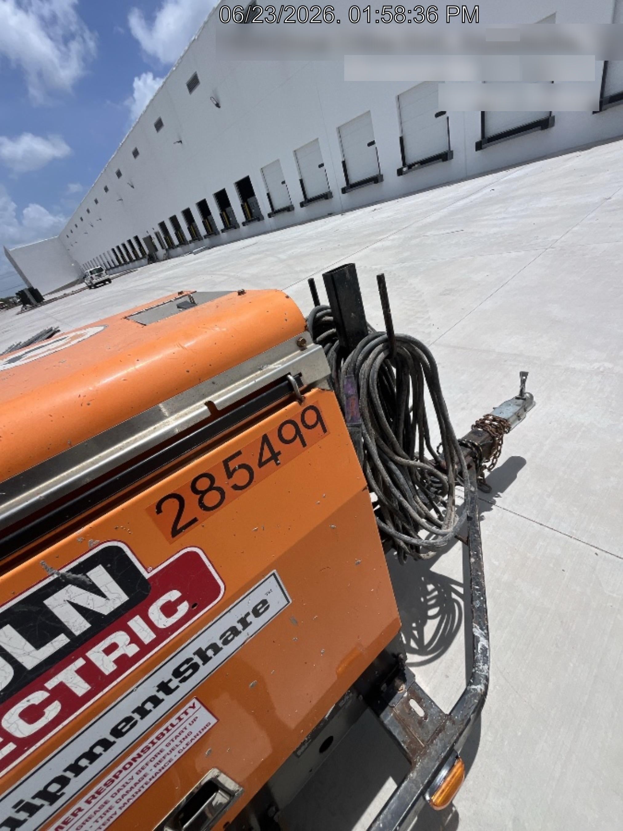 2022 Lincoln Electric LE400 Kubota V1505, Trlr, Cable Rack, Light Kit, ES Decals, T3