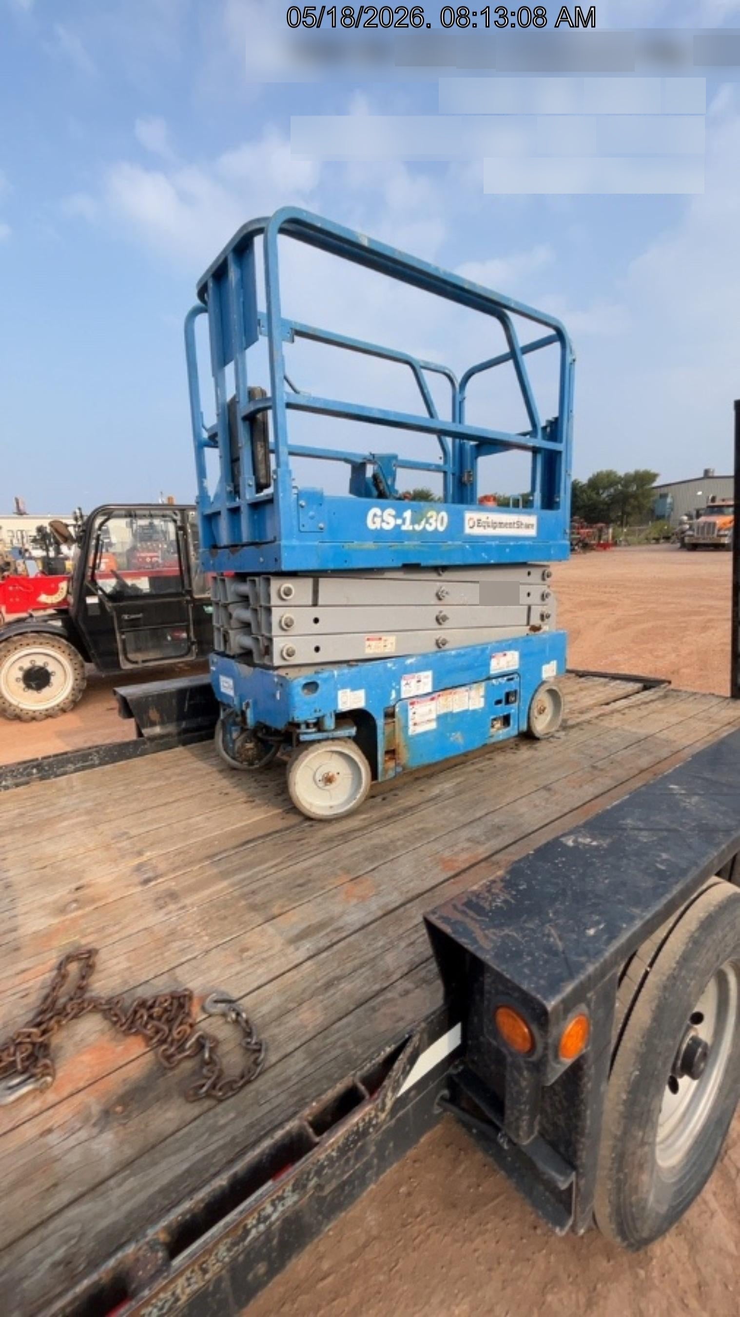 2020 Genie GS-1930 Solid Non Marking Tires, Beacon, Folding rails with half height swing gate